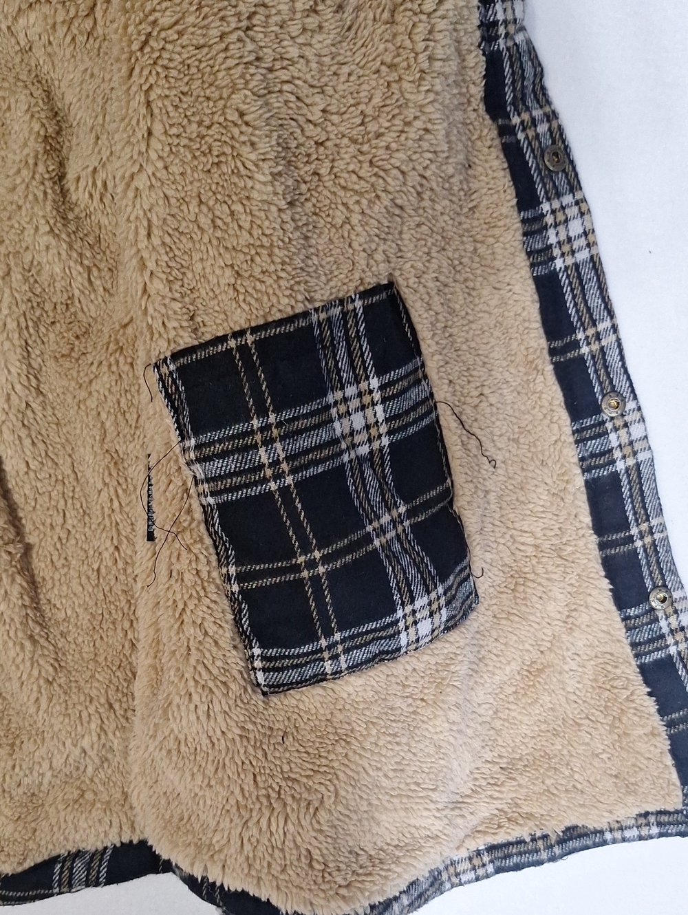 Upcycle Flannel Jacket - Picture 7 of 8